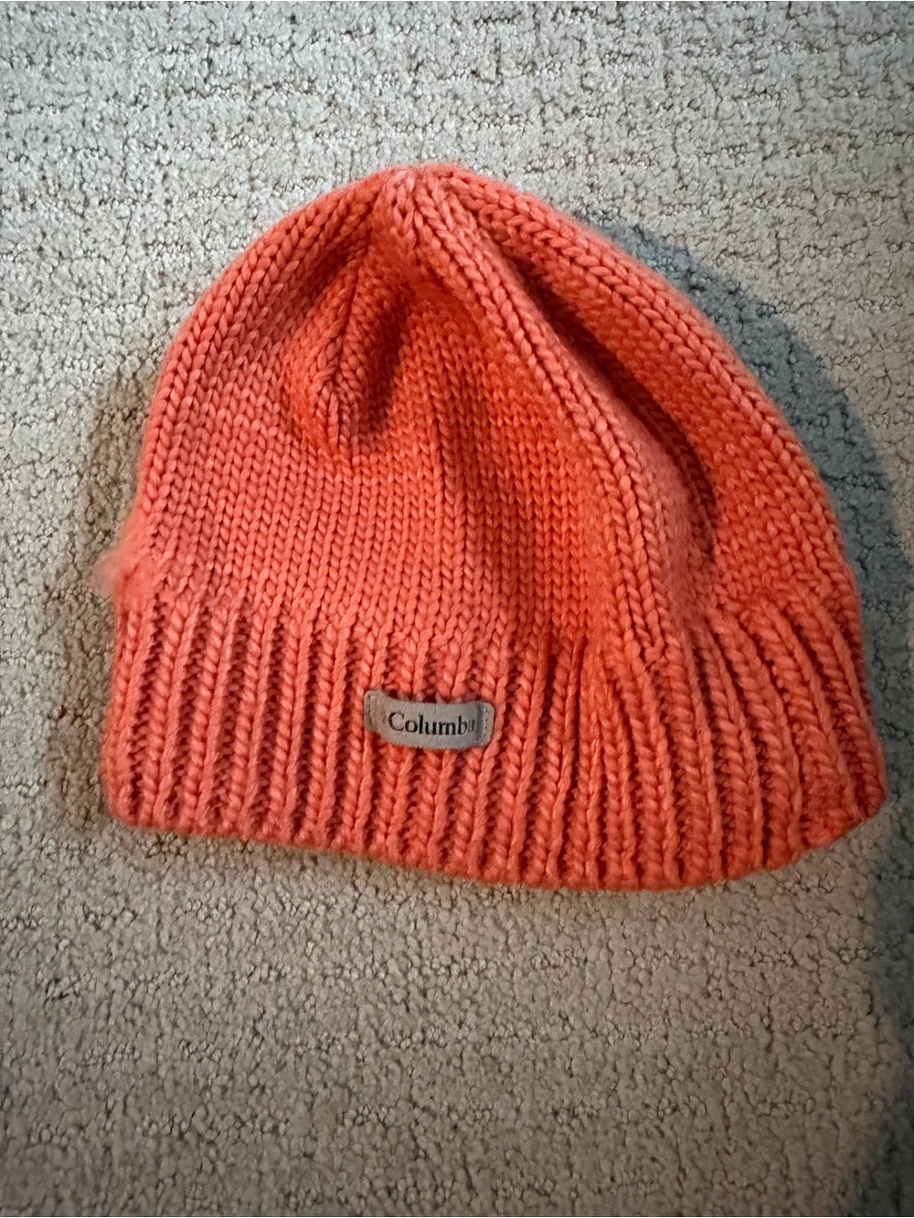 Columbia Kids Knit Beanie - Coral